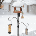 thumbnail image 2 of Urban Deco 80-inch Birdhouse Pole Mount Kit with Squirrel Baffle, 2 of 7