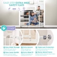 thumbnail image 4 of Barrière grande pour bébé Easy Step de Regalo International, 4 of 9