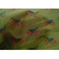 thumbnail image 4 of oneOone Cotton Silk Fabric Branch & Bird Block Print Fabric By Yard 42 Inch Wide, 4 of 4