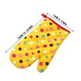 thumbnail image 3 of Heat-resistant Thick Oven Gloves - Premium Cotton, Hand Protector, Hook Design, Absorbent & Breathable, 3 of 4