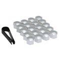 thumbnail image 4 of 20pcs Universal 21mm Wheel Nut Covers Lug Nut Caps Screw Protector, 4 of 8