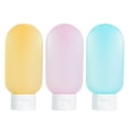 thumbnail image 1 of TopLLC , Kitchen Organization PE Travel Separate Bottle Portable Shampoo Bottle Plastic Extrusion Lotion Bottle 60ml Travel Separate Small Bottle 3 travel separate bottle, 1 of 8