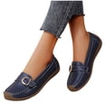 thumbnail image 4 of style Mode Été Mode Femme Décontractée Polyvalente Semelle Souple Décontractée style Printemps et Été Mocassins à la Mode et Confortables, 4 of 4