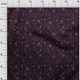 thumbnail image 3 of oneOone Polyester Spandex Pink Fabric Floral Craft Projects Decor Fabric Printed By The Yard 56 Inch Wide, 3 of 5