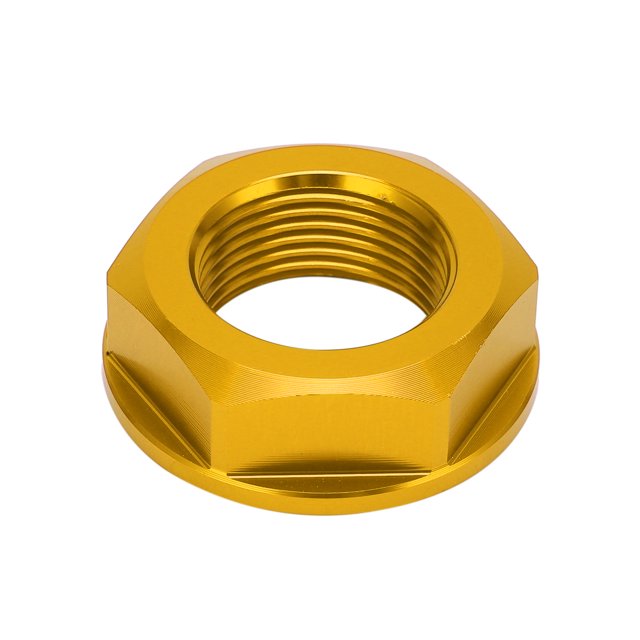 Motorbike Wheel Axle Nut, CNC-Machined M22x1.5 Rear Wheel Axle Nut For Repair Gold,Green,Red,Blue