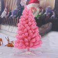 thumbnail image 4 of Pink Christmas Tree Artificial Christmas Tree Holiday Home Decoration Cute Plastic Christmas Tree Decoration, 4 of 6