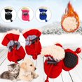 thumbnail image 1 of Dog Boots for Small Medium Dogs and Puppy Snow Winter Shoes Paw Protector, 1 of 9
