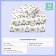 thumbnail image 2 of Mainstays Kids 220TC Cotton Butterfly Queen, 4 Piece Sheet Set, 2 of 8