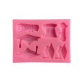 thumbnail image 1 of Jienlioq Kitchen Supplies Clearance Graduation Season Modeling Silicone Graduation Cap Celebration Cake Decoration, 1 of 2