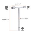 thumbnail image 2 of Unique Bargains 3 Way Wrench, 8mm 10mm 12mm Socket T Handle for Repairing Bicycle, Automobile and DIY, 2 Pack, 2 of 5