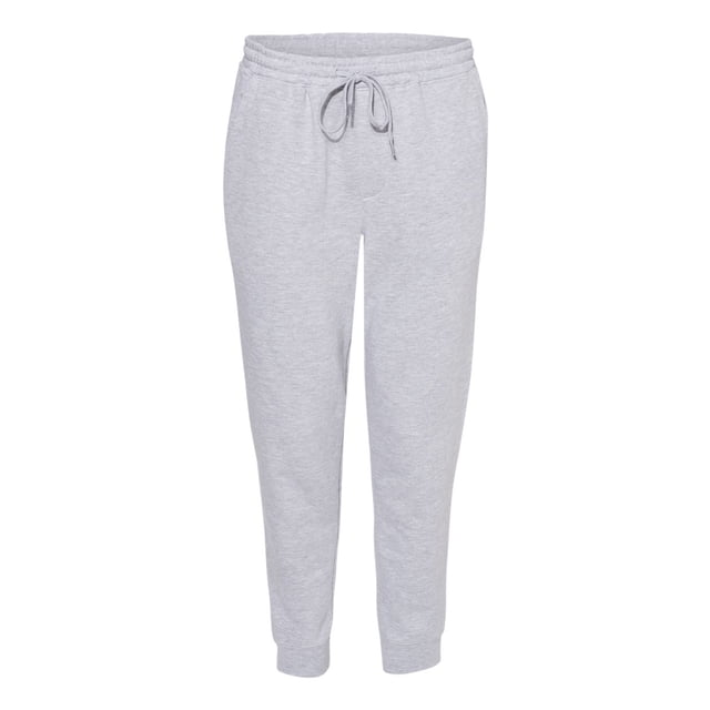 Independent Trading Co. Mens Midweight Fleece Pants, XL, Grey Heather