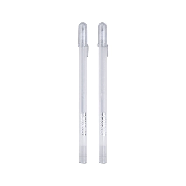 Fine Point White Gel Pens for Dark Paper - Waterproof Archival Ink for Drawing, Sketching & Adult Coloring Books