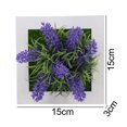thumbnail image 4 of Artificial Flower Succulent Plant Hanging Wall Art Frame Living Room Home Decor, 4 of 8