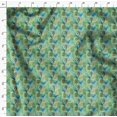 thumbnail image 4 of Soimoi Poly Georgette Fabric Tropical Leaves Print Fabric by The Yard 52 Inch Wide, 4 of 5