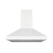 Hauslane | Chef Series WM-530 30” Wall Mount Range hood | Base Model | Matte White Wall Chimney | Strong Suction, Six-layer Aluminum Filters, Changeable LED Lamps, 6” Duct or Ductless