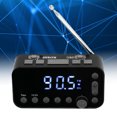 thumbnail image 1 of Radio-Réveil USB Double, Radio FM Électronique avec Affichage LCD pour la Vie Quotidienne, 1 of 7