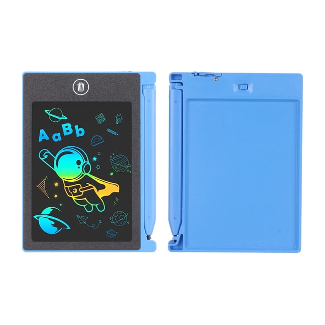 LCD Writing Tablet For Kids, 4.4in Colorful Electronic Board Drawing Pad, Erasable Reusable Electronic Drawing Pads With Anti Blue Light Screen, Easter Birthday Gifts