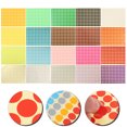 thumbnail image 2 of 20 Sheets of Colored Dot Stickers Round Color Coding Labels Classify Labels Adhesive Dot Labels, 2 of 8