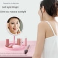 thumbnail image 3 of Ceinture Pliée de Miroir de Maquillage de Bureau pour Cheveux à Trois Couleurs de Lumière DEL Variables avec Chargement USB, Lampe de Table, Utilisation Grand, 3 of 4
