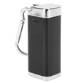 thumbnail image 2 of Mini  Ashtray, Compact Large Capacity Stylish Rectangular Anti Soot Flying Easy To Clean Metal Ashtray with Lid for Car Travel Red,Gold,Blue,Green,Black,Silver, 2 of 8