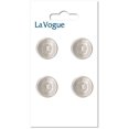 thumbnail image 1 of LA VOGUE 2-Hole Button, Pearl colour, 14 mm (0.55 in), 1 of 2