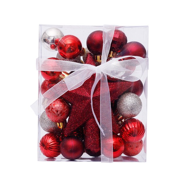 Agiferg 30PCS Christmas Ball Baubles Party Xmas Tree Decorations Hanging Ornament Decor