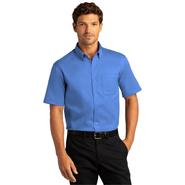 Port Authority Chemise à Manches Courtes SuperPro React Twill pour Hommes - W809