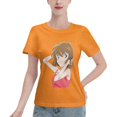 thumbnail image 1 of T-Shirt Basique à Manches Courtes pour Femmes Detective Conan Haihara Ai, 1 of 6