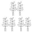 thumbnail image 1 of Langgg 2x Garden With Plant Climbing Trellis Lightweight And Stackable Black black Sharp tail style,2 sets 3Set, 1 of 6