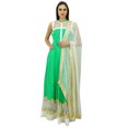 thumbnail image 4 of Atasi Robe Femme en Filet Droite Salwaar Kameez Sut avec Dupatta Prêt-à-Porter Personnalisée, 4 of 5