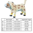 thumbnail image 3 of SIfdSeng Small Dog Raincoat Hooded with D Ring Full Coverage Dog Rain Jacket Slicker Poncho Dog Rain Jacket with Reflective Strip Rainboot Pet Clothes Dog Shirts for Medium Dogs Boy Cotton, 3 of 9