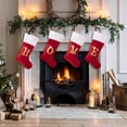 thumbnail image 4 of TIELUTT Christmas Decorations Red High End Gold Velvet Letter Socks DIY Name Christmas Socks Mom Socks Ring Promise for Couple Stationary Bundle Pocket Praise Cards Note Set Blank Mini Cards with Env, 4 of 6