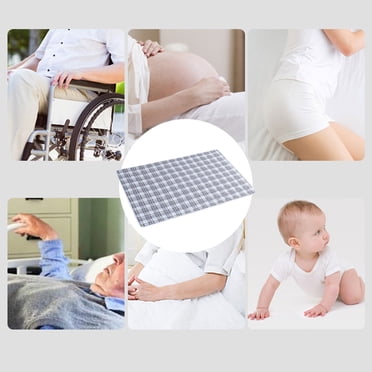 COM1950s Incontinence Bed Pads,Bed Pads for Incontinence Washable,Waterproof and Washable Large Bed Pad for Elderly Care Incontinence Protection and Menstrual Use with Ultrasonical Quilting