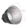 thumbnail image 4 of 7" Standard Reflector Diffuser Lamp Shade Dish with 10° 30° 50° Honeycomb Grid for Bowens Mount Studio Strobe Flash Light Speedlite, 4 of 7