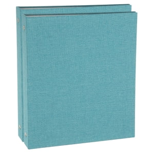 Uxcell 3 Binder de sonnerie, 2 Pcs A5 Taille Flexible Round Binder Grande Capacité Linge Planner Binder pour Business Home Classroom, Sky Blue