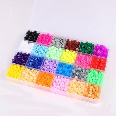 PENGXIANG 24 Colors 5mm Hama Beads Toy Fuse Bead for Kids DIY Handmaking 3D Toys