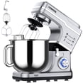 thumbnail image 1 of QinaQin 7.5 Quart Stand Mixer, 660W Tilt-Head Electric Kitchen Mixer with 10 Speeds and Splash Guard, 1 of 8