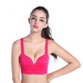 thumbnail image 2 of TINKER Women‘s Sports Bra Racer Back Bra Seamless Underwear Full Coverage Bra, 2 of 7