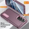 thumbnail image 3 of For Samsung Galaxy S26 5G 6.3" Phone Case with Built in Kickstand, Shockproof/Dustproof/Drop Proof Heavy Duty Military-Grade Rugged Protective Cover for Samsung Galaxy S26 5G,Purple,For Galaxy S26 5G, 3 of 8