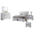 thumbnail image 1 of Chic White 5 Piece Bedroom Set with California King Platform Bed, 1 of 9