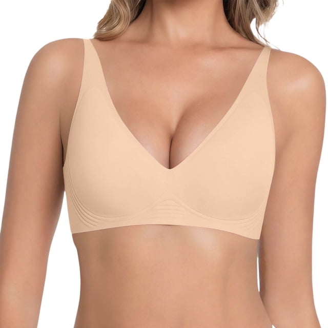 Comfort Seamless Full Coverage Bra for Everyday Support and Gentle Lift Without Wires or Visible Seams