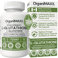 thumbnail image 1 of Glutathione 725mg Per Capsule OrganiMAXX L-Glutathione One A Day capsules. Glutathione Supplements for Antioxidant And Detox Support., 1 of 7