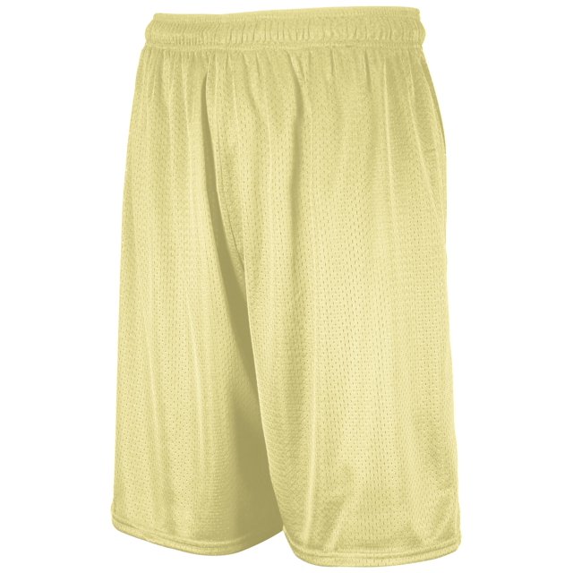 9 Shorts en Maille Tricotée Dri-Power, L, GT Or