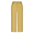 thumbnail image 5 of ShomPort Pantalon de Golf pour Femmes, Tenue de Bureau Décontractée, Ample, Extensible, Pantalon Court de Travail, Léger, Athlétique, Pantalon de Bureau, 5 of 5
