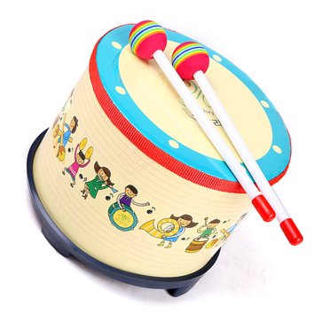 Wooden Baby Drum,Children Snare Drum Toddler Kids Drum Children Drum Built for Professionals
