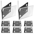 thumbnail image 4 of HLONK Double CD Case + 6 Clear Plastic CD Jewel Cases, 4 of 7