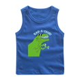 thumbnail image 1 of RXIRUCGD 2025 Vêtements d'Été pour Enfants Chemise de Base à Col Rond Sans Manches pour Garçons, 1 of 2