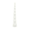 thumbnail image 3 of Holiday Time 10.5in Ceramic Holiday Tree Tabletop Décor, White, 3 of 5