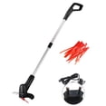 thumbnail image 2 of CNKOO  Portable Cordless Lawn Weed Eater Cutter Grass Trimmer Garden Repair Accessory EU Plug, 2 of 10
