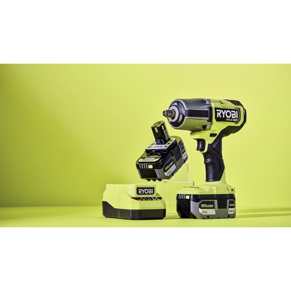 Ryobi PBLIW01K2 18V, 1/2" Cordless Impact Wrench, 4-Speed